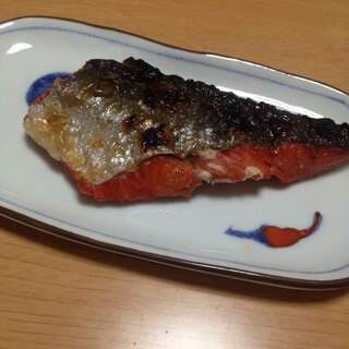 塩麹漬け★鮭の焼き魚(*^^*)